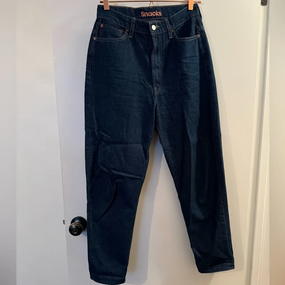 NWT Mother Denim Snacks HW Twizzy Ankle Jeans Cold Brew Size 29 Cotton - Picture 5 of 10